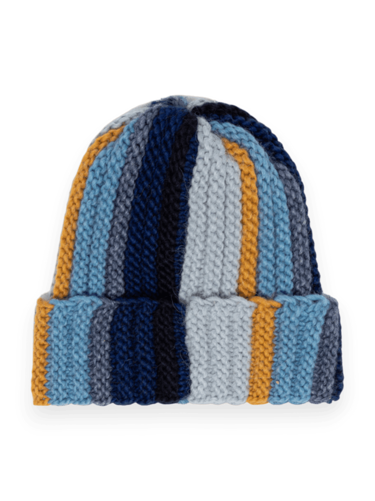 Amish Nomad Beanie Hat Blue Mix