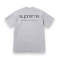 Supreme NYC Tee Heather Grey