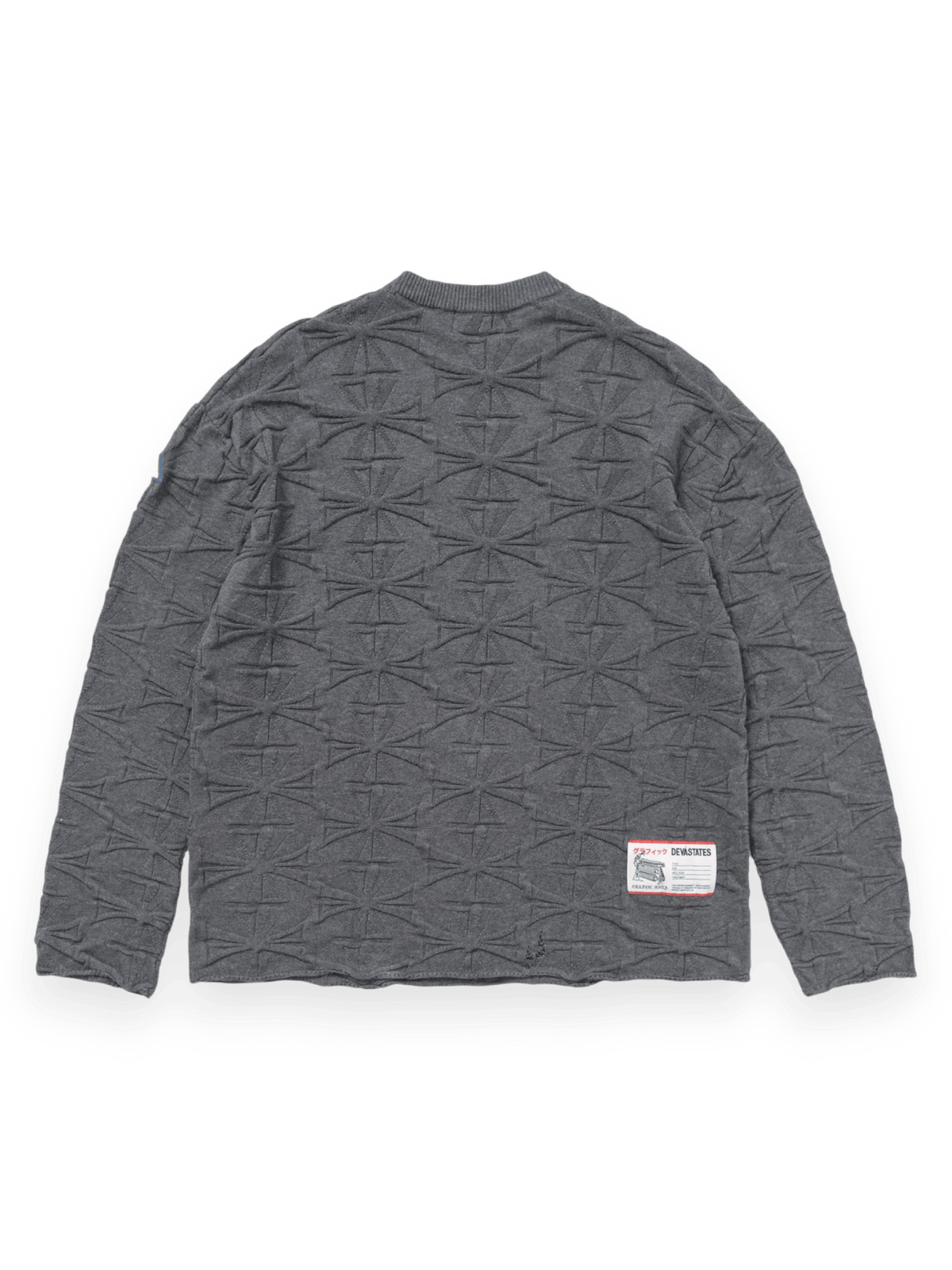 DEVÁ STATES CROSS 3D Knitted Sweater