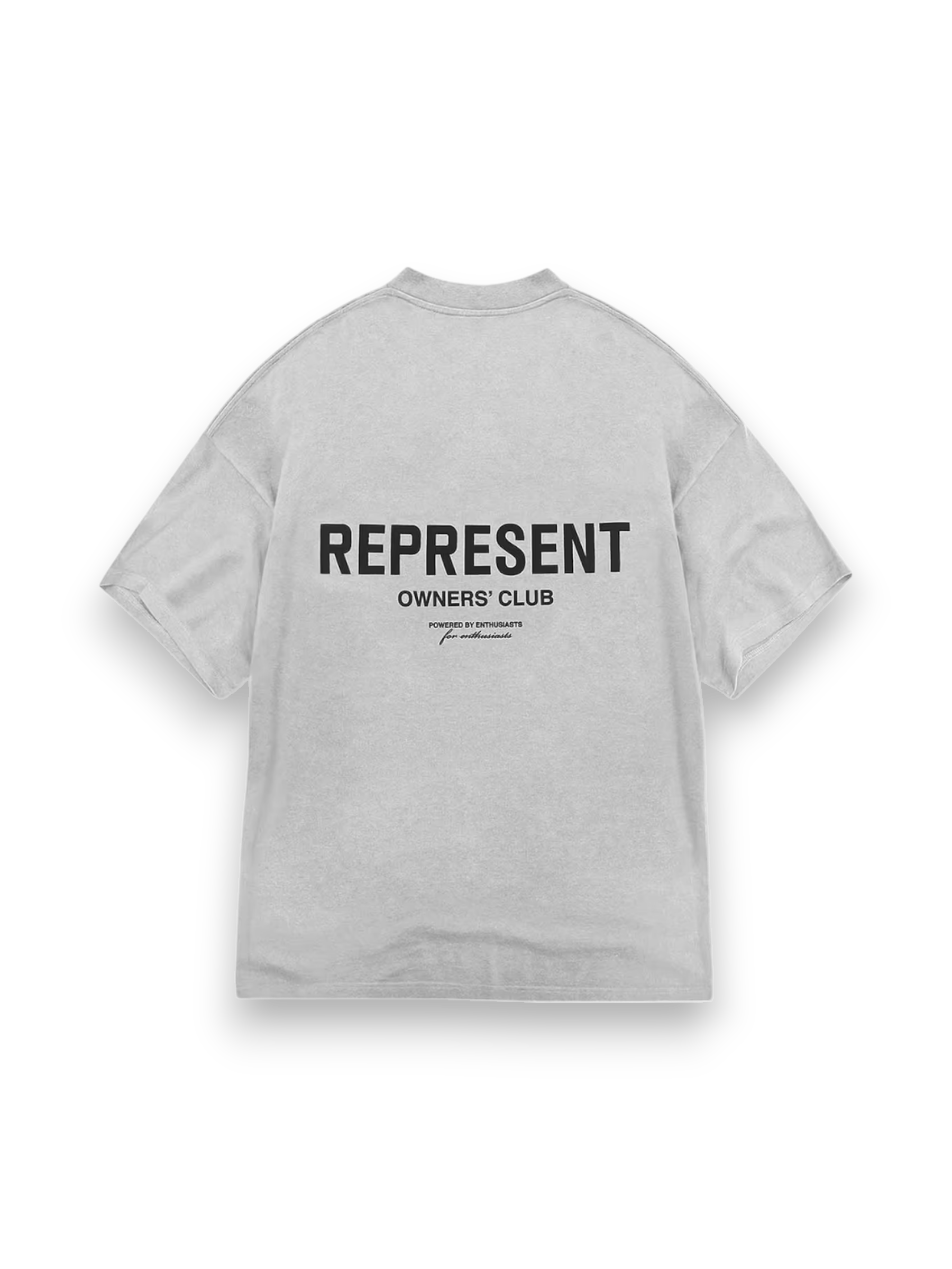 Represent Owners Club T-Shirt Ash Grey/Black