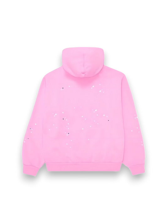 Sp5der Atlanta Hoodie Pink