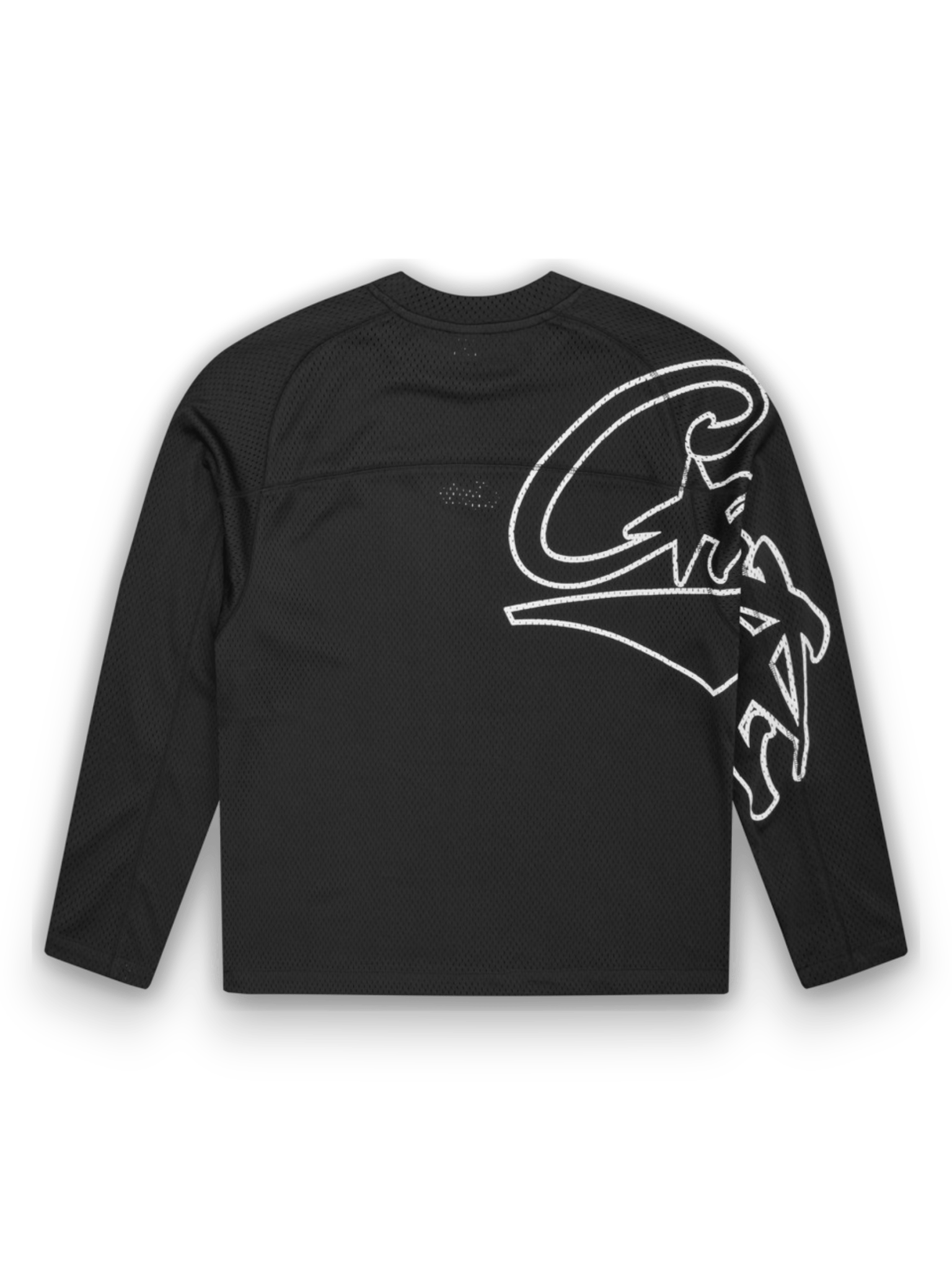 corteiz WOOSH MESH LS JERSEY Black