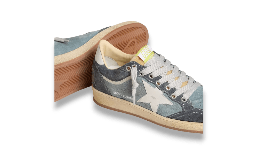 Golden Goose Ball Star Light Blue
