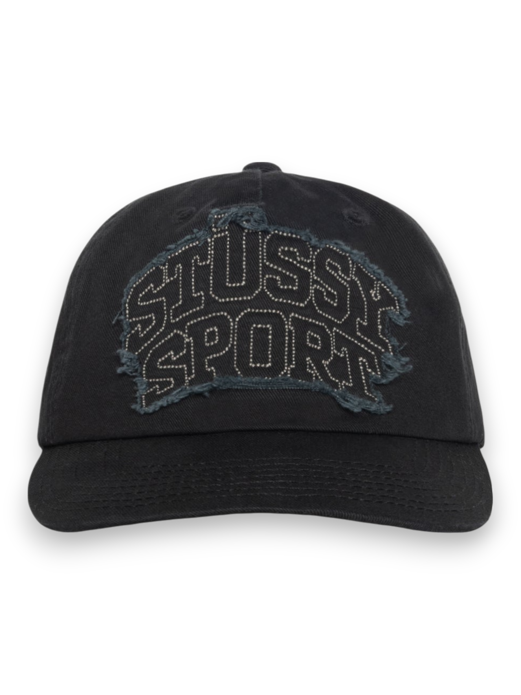Stussy MID-DEPTH SPORT PATCH SNAPBACK Black