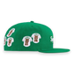 Supreme Jerseys Box Logo New Era Fitted Hat Green