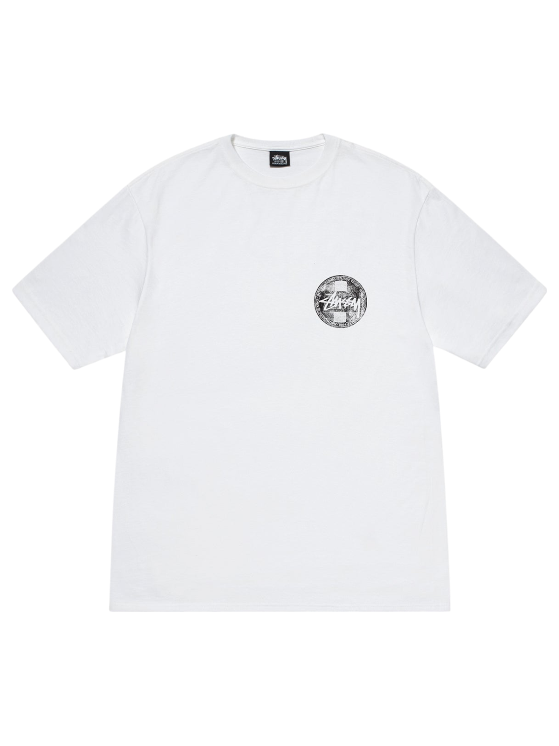 Stussy Dot Stamp Tee White