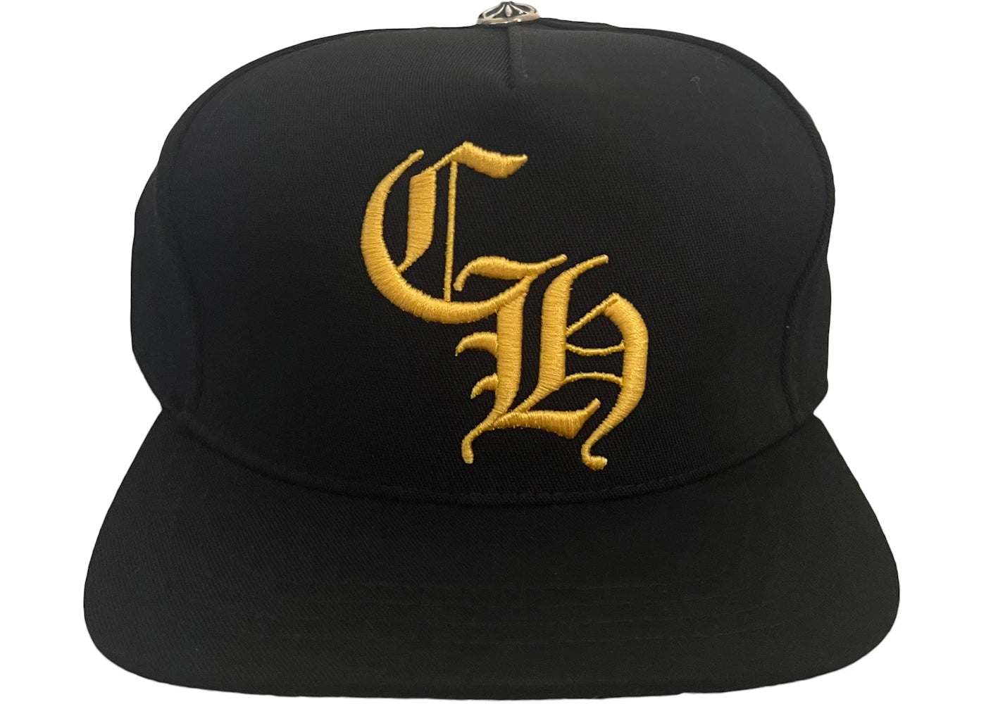 Chrome Hearts CH Baseball Cap Black/Yellow Hat