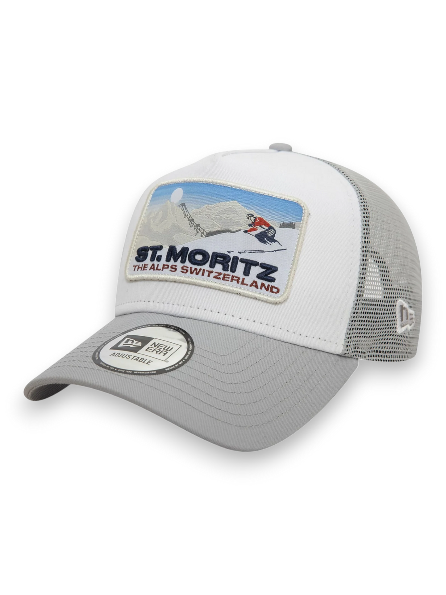 9FORTY A-Frame Trucker New Era St. Moritz Ski Patch