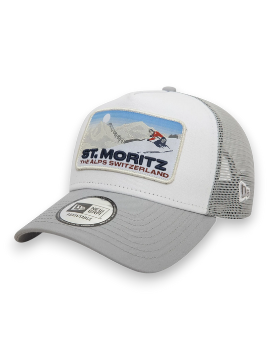 9FORTY A-Frame Trucker New Era St. Moritz Ski Patch