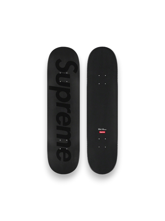 Supreme Tonal Box Logo Skateboard Deck Black