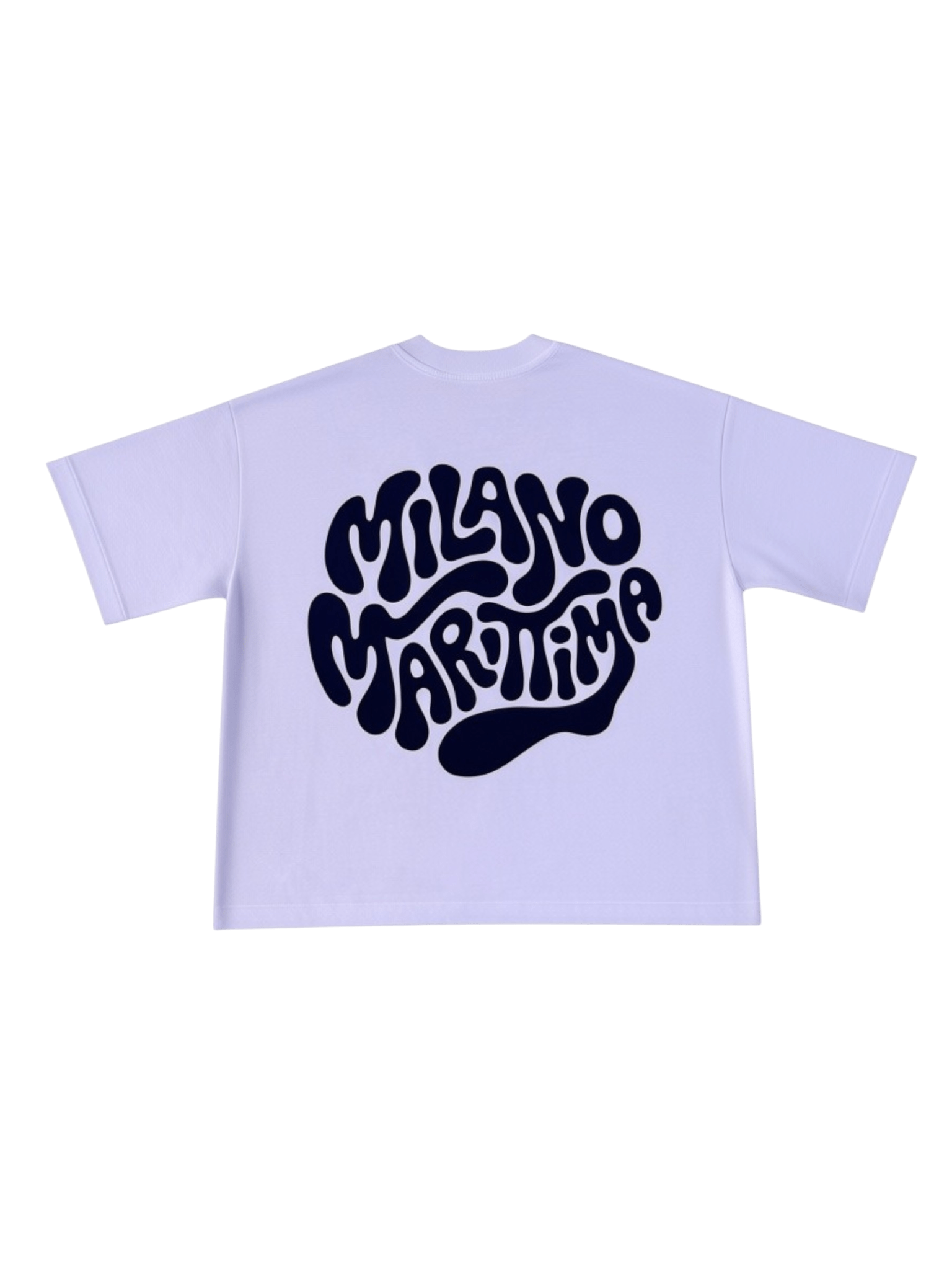 Oblio Milano Marittima Tee White Blue Summer 2026