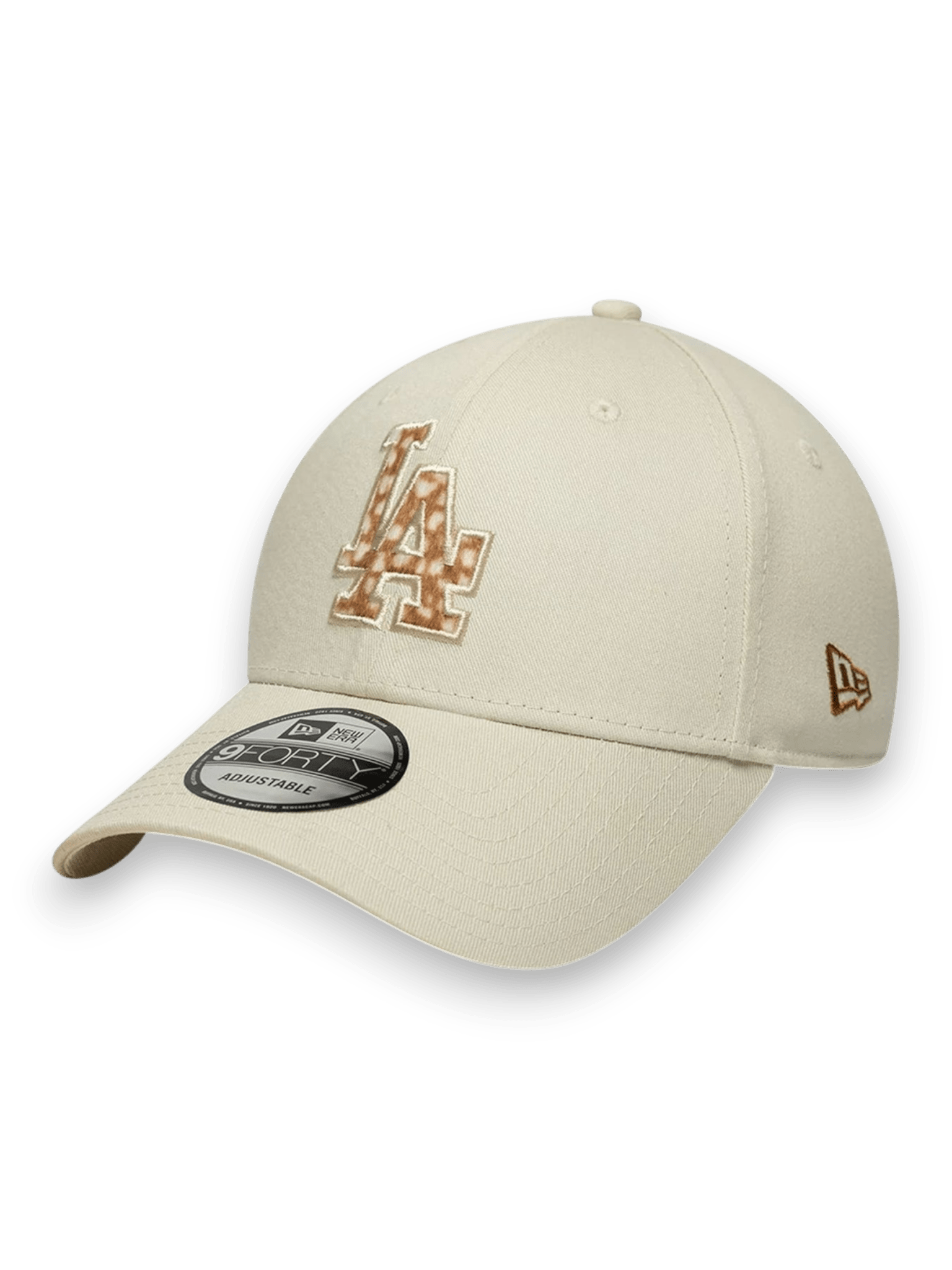 New Era Cap 9FORTY LA Dodgers Animal Print Cream