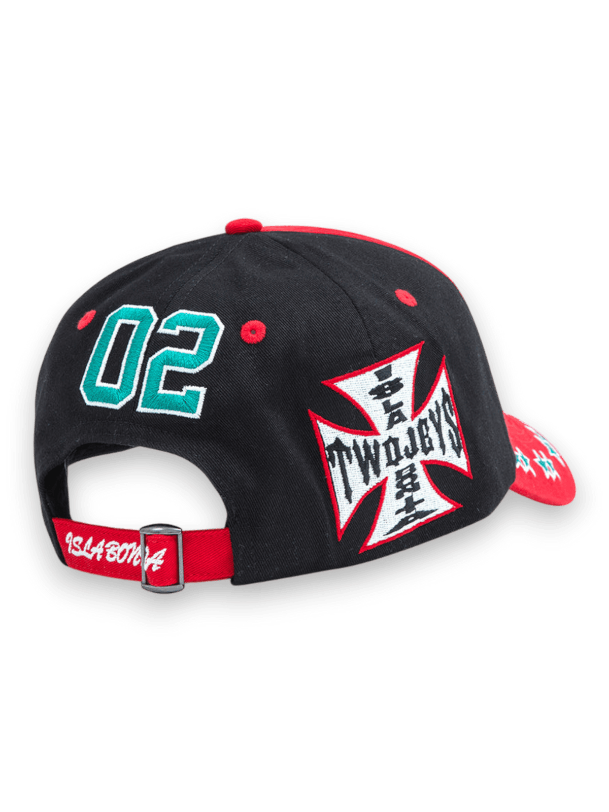 Twojeys Embroidered Black Dad Cap