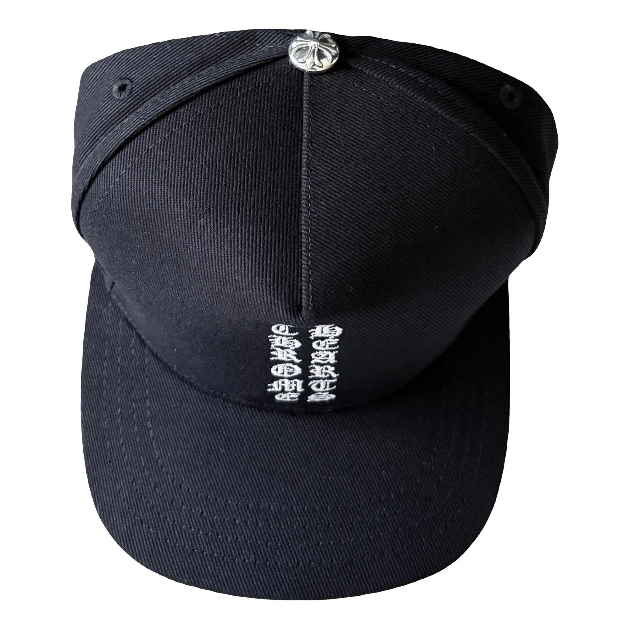 Chrome Hearts Malibu Trucker black hat