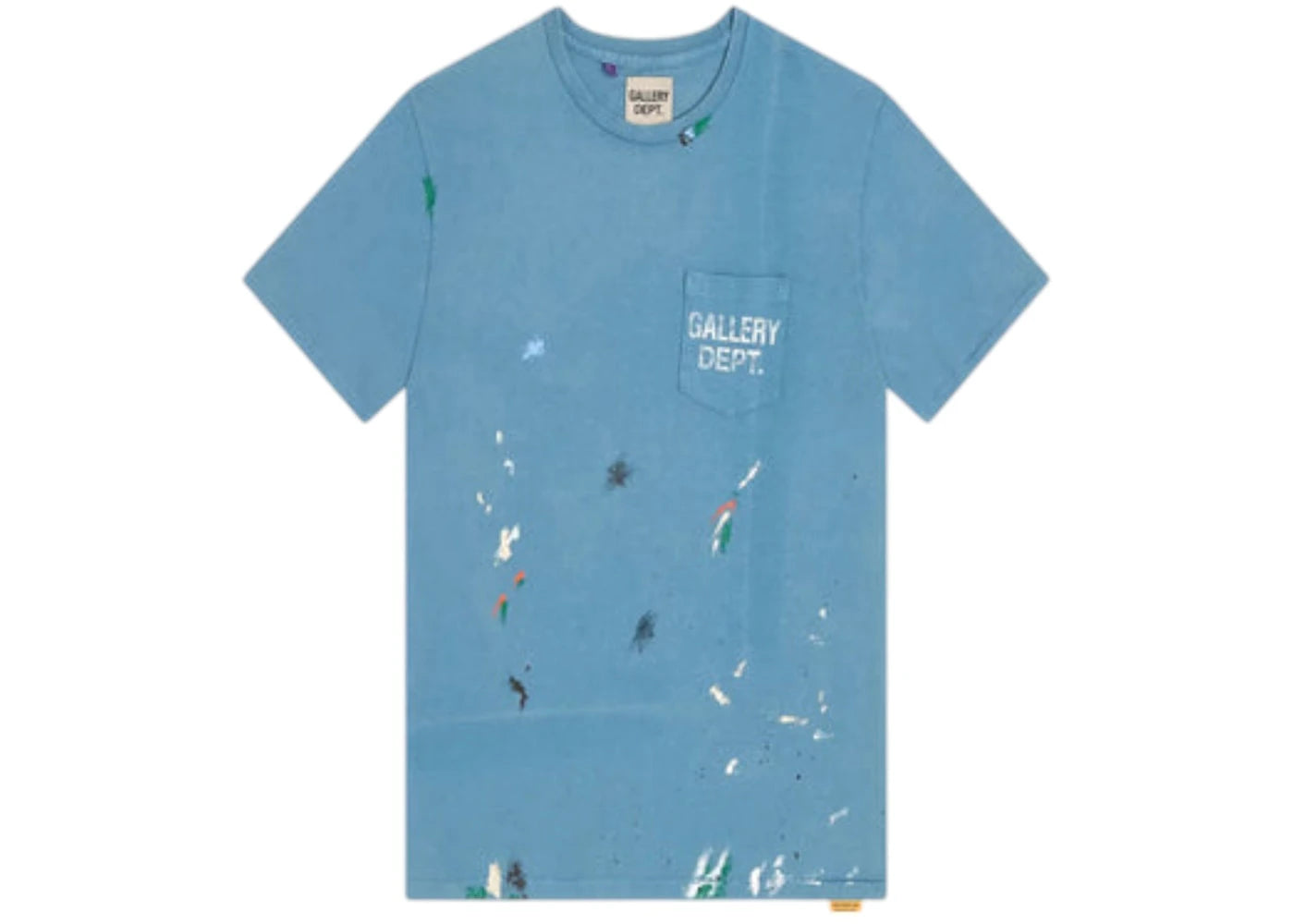 Gallery Dept. Vintage Logo Painted T-shirt Dusty Blue