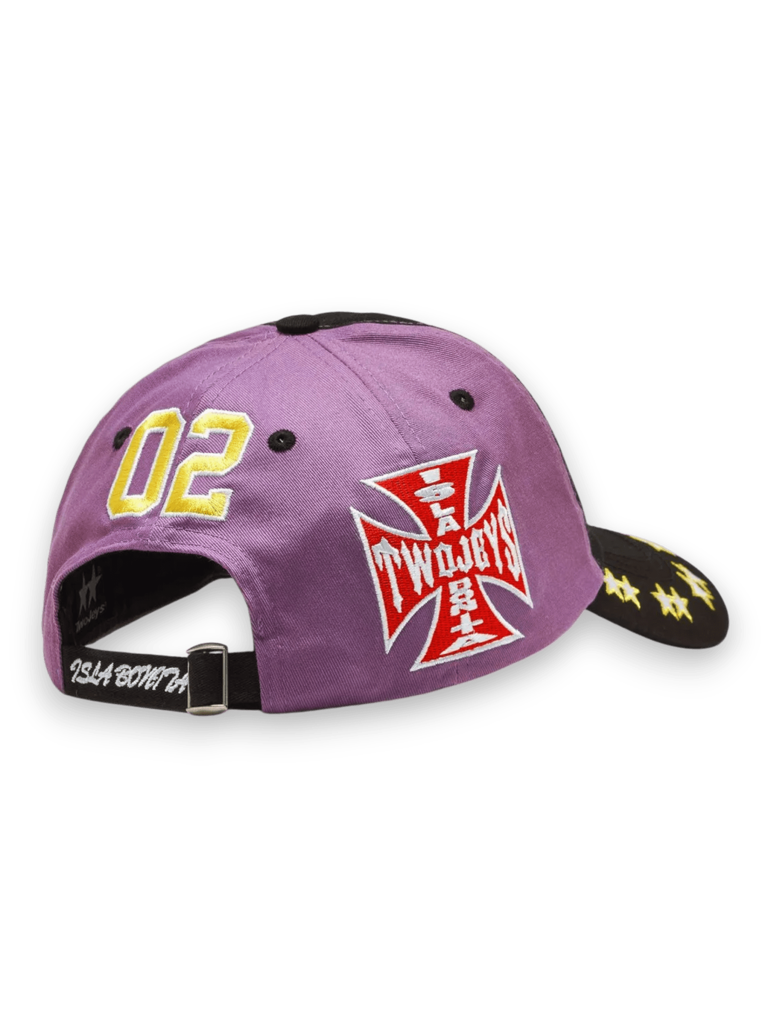 Twojeys Embroidered Purple Dad Cap