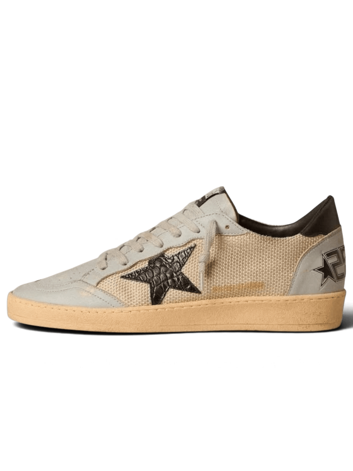 Golden Goose Ballstar Limited Black Croc
