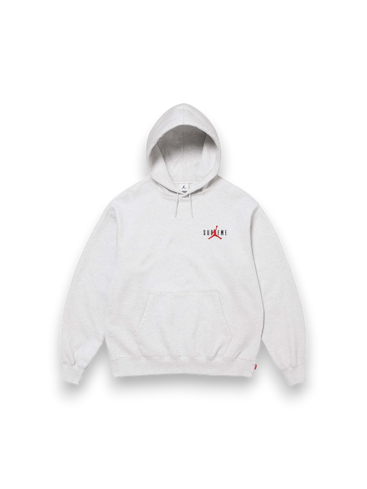 Supreme Jordan Hooded Sweatshirt (FW24) Ash Grey