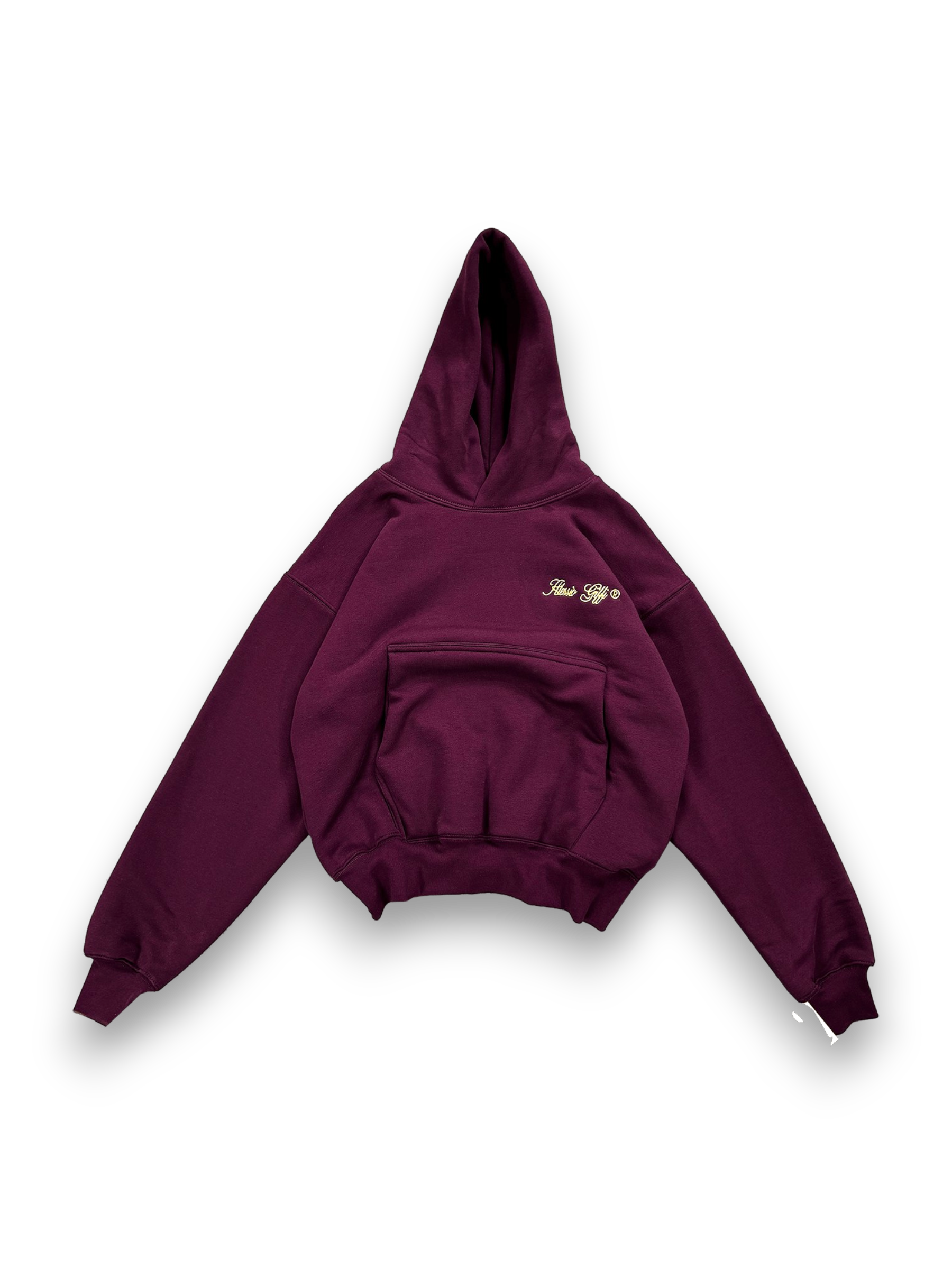 Alessio Giffi Red Wine Perfect Hoodie