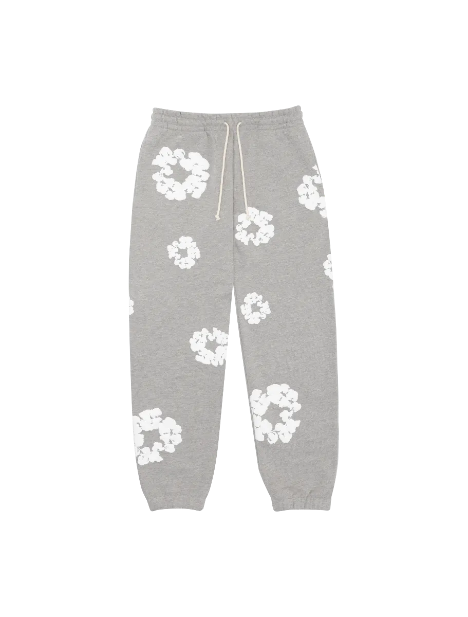 Denim Tears The Cotton Wreath Sweatpants Grey