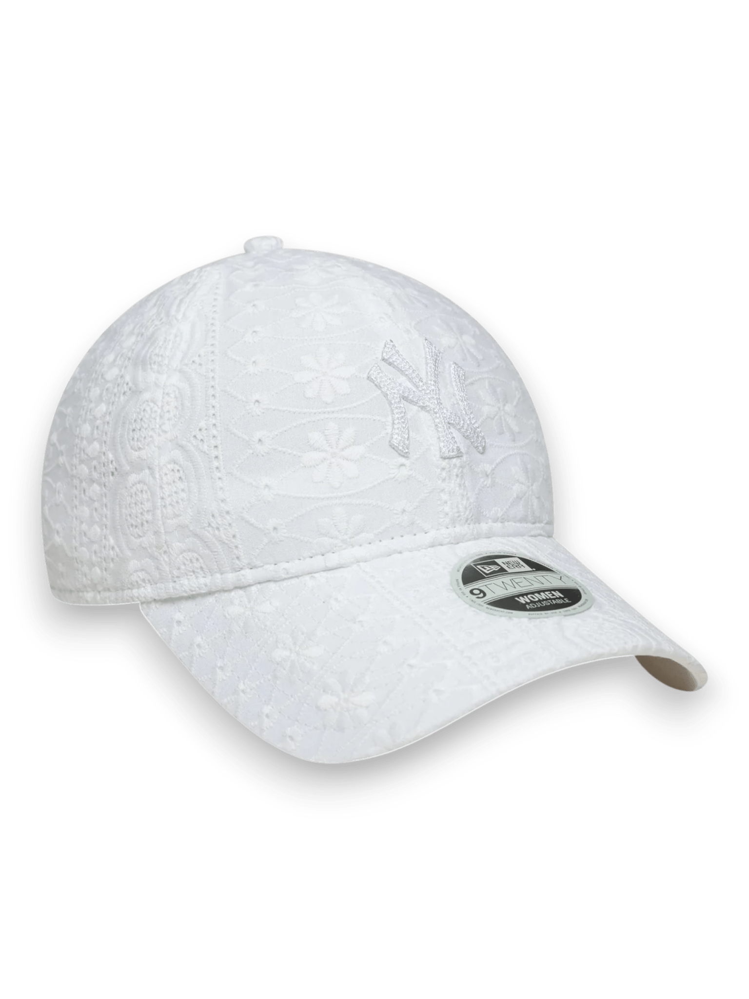 New Era 9TWENTY New York Yankees MLB Broderie Donna White
