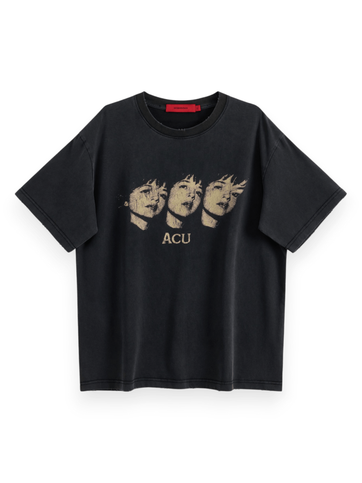 Acupuncture Childhood Tee Washed Black