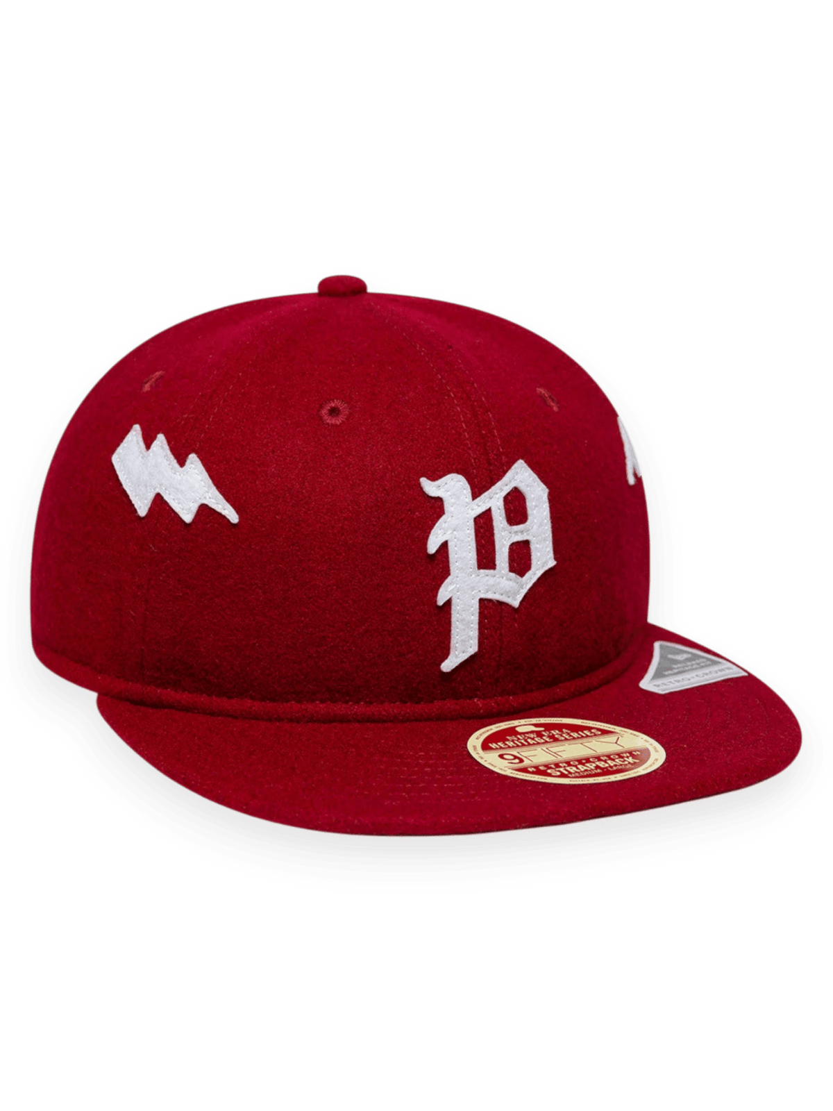 New Era Cap 9FIFTY Retro Crown Philadelphia Phillies MLB Heritage Dark Red