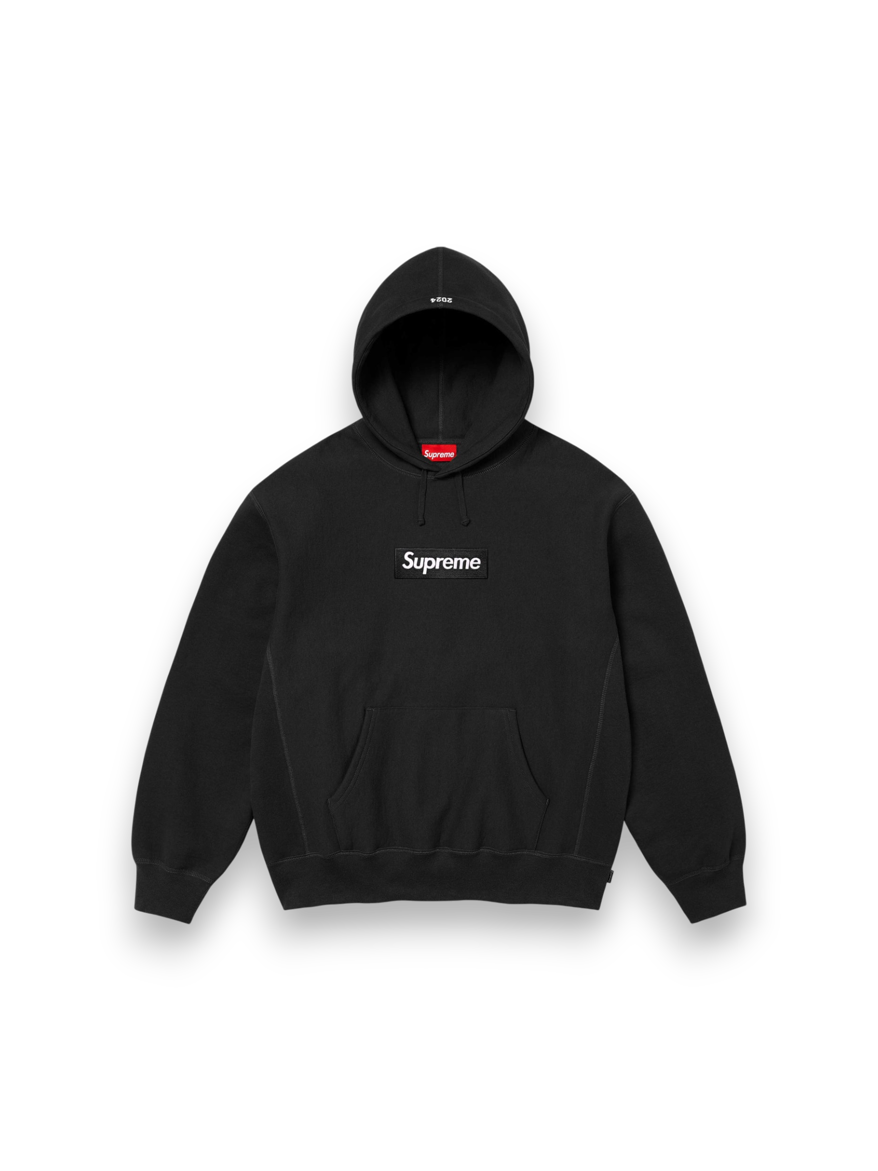 Supreme Box Logo Hooded Sweatshirt Black FW24