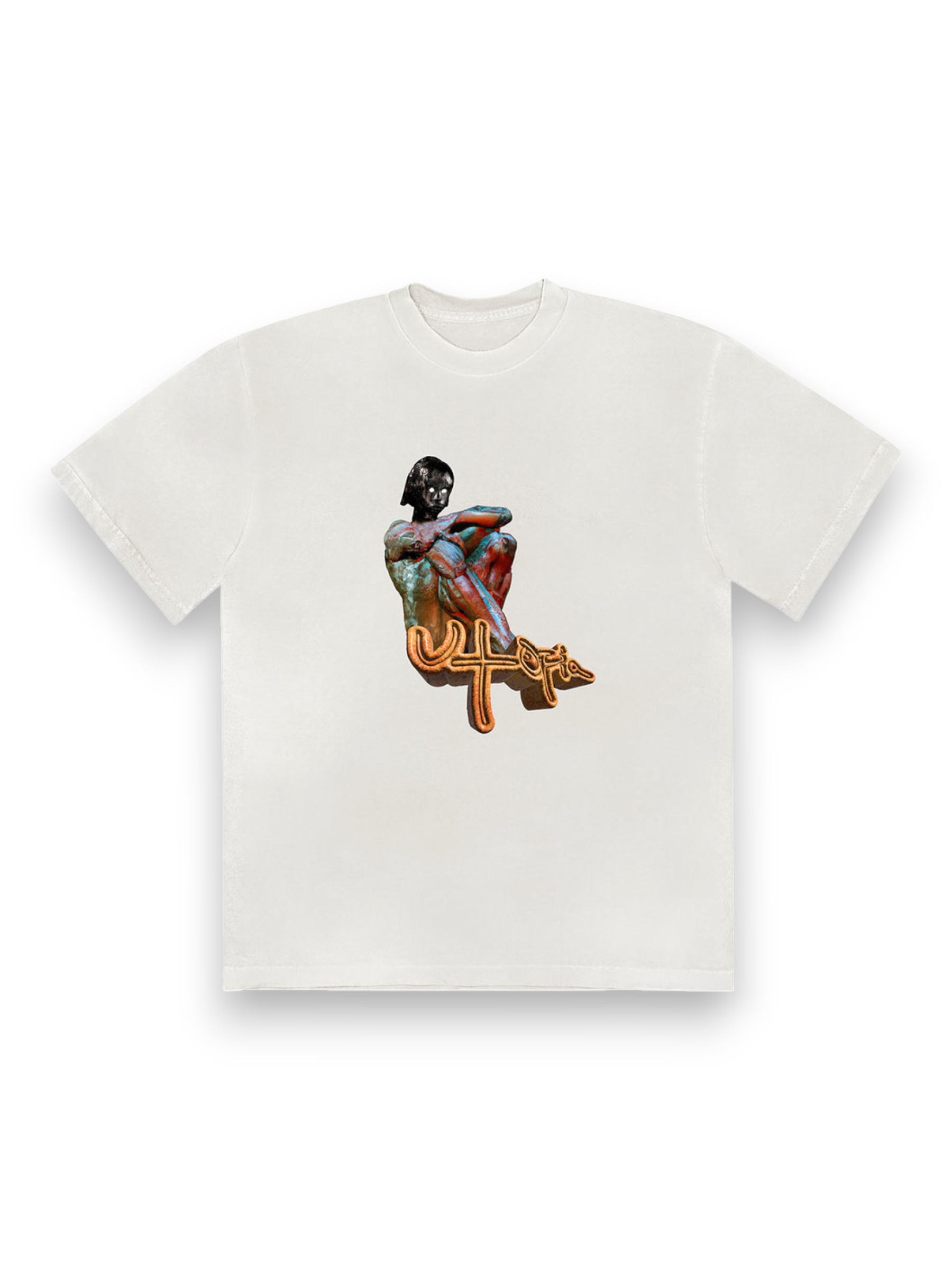 Travis Scott Utopia B1 Tee White