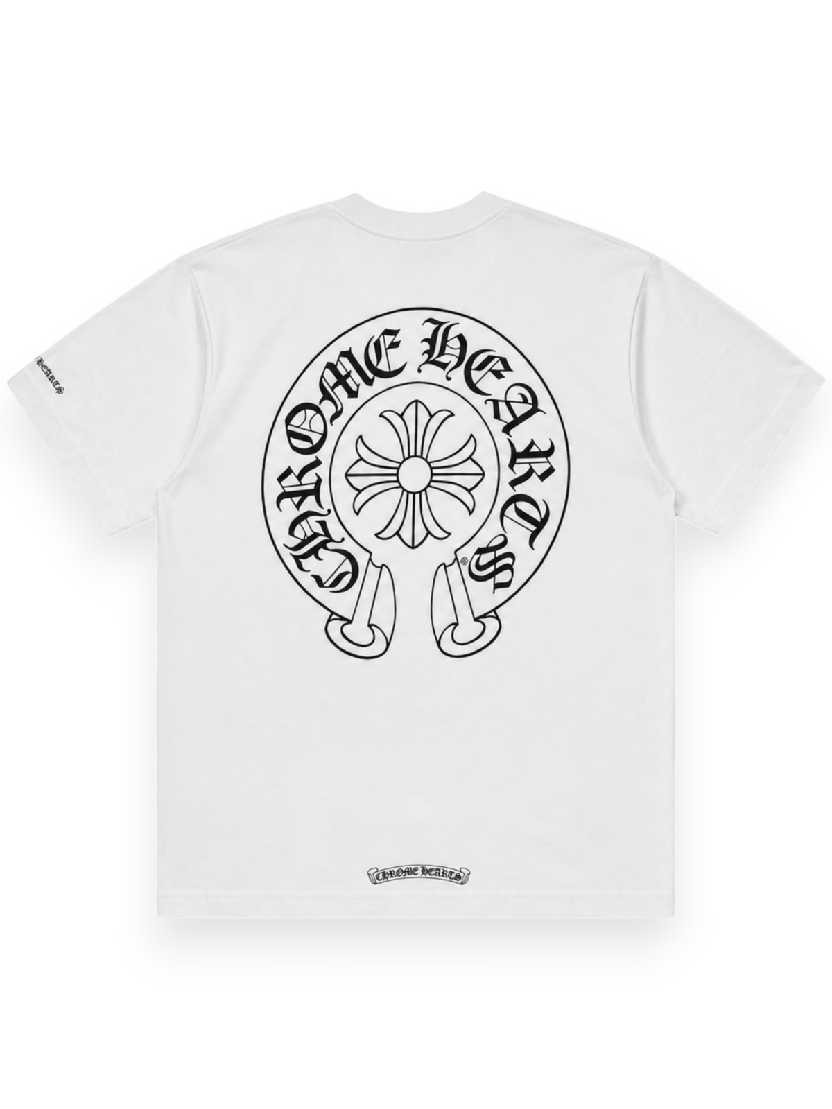 Chrome hearts Horse Shoe Logo Pocket T-Shirt White
