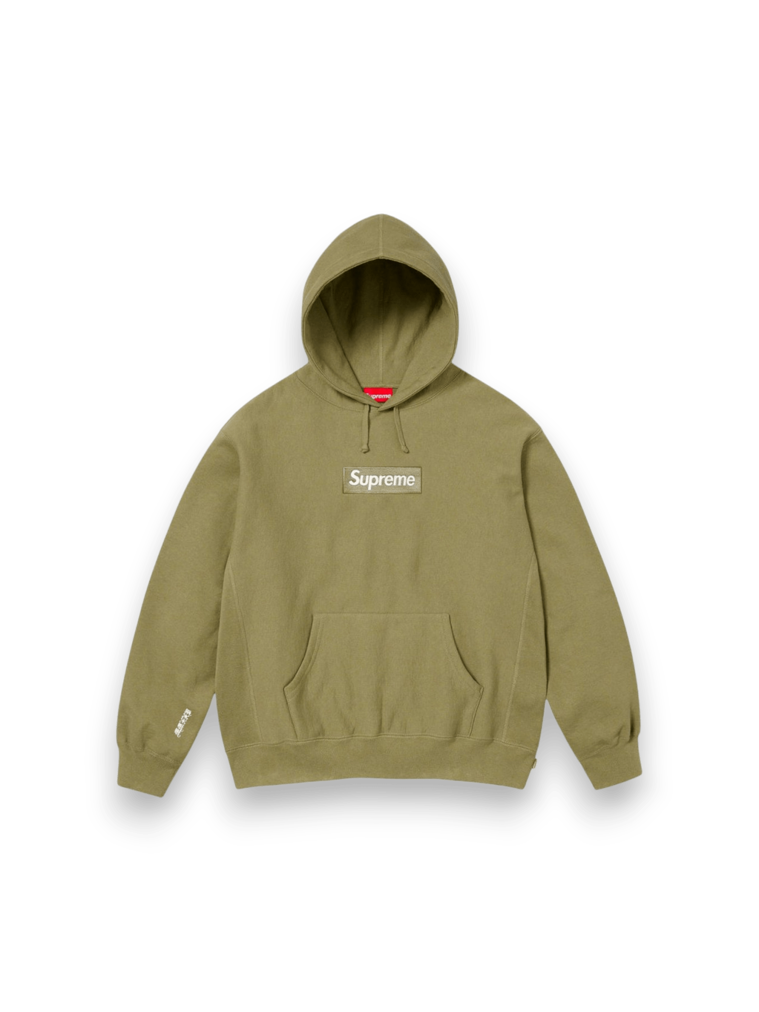 Supreme Box Logo Hooded Sweatshirt Olive (FW25)