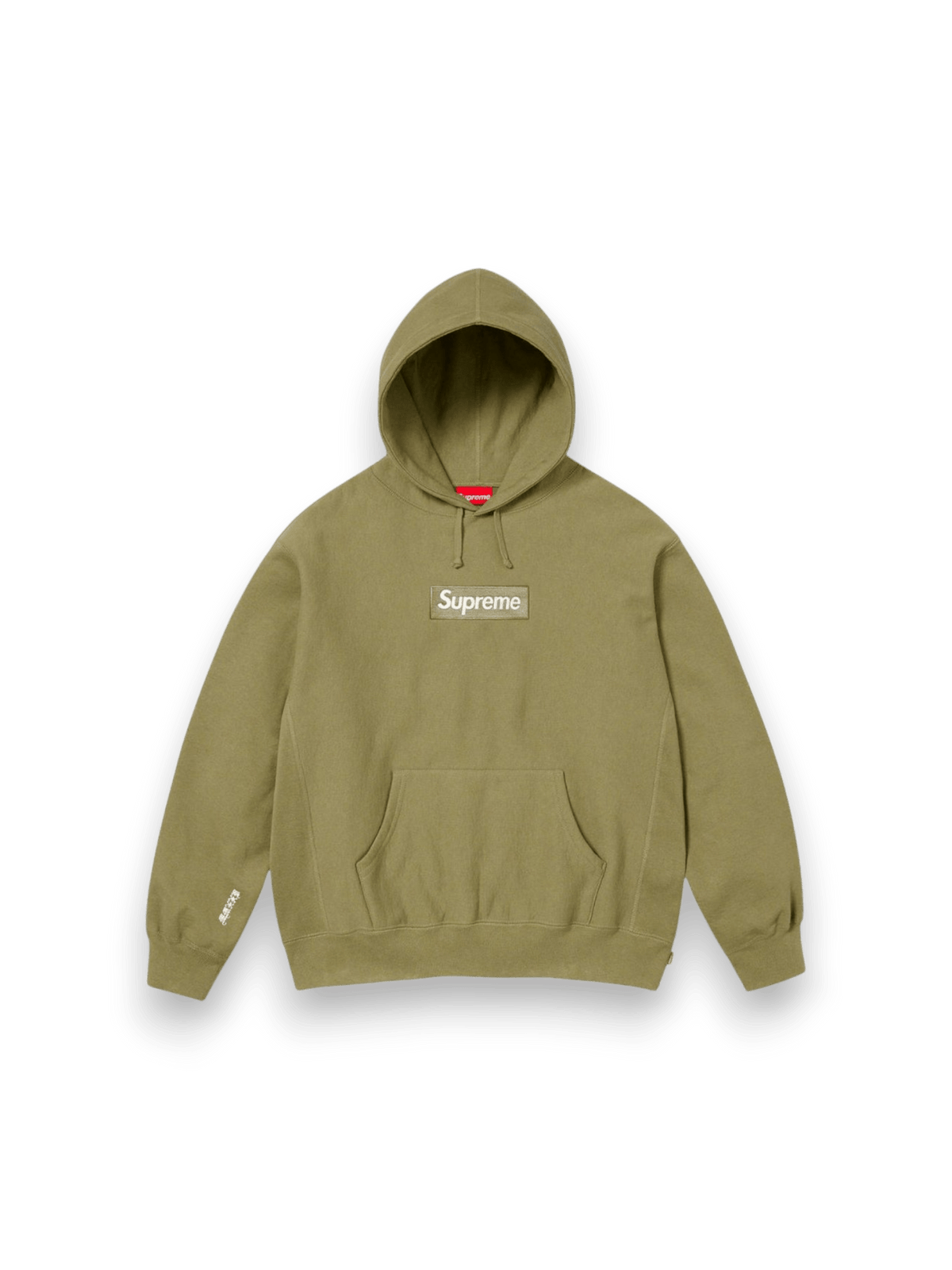 Supreme Box Logo Hooded Sweatshirt Olive (FW25)