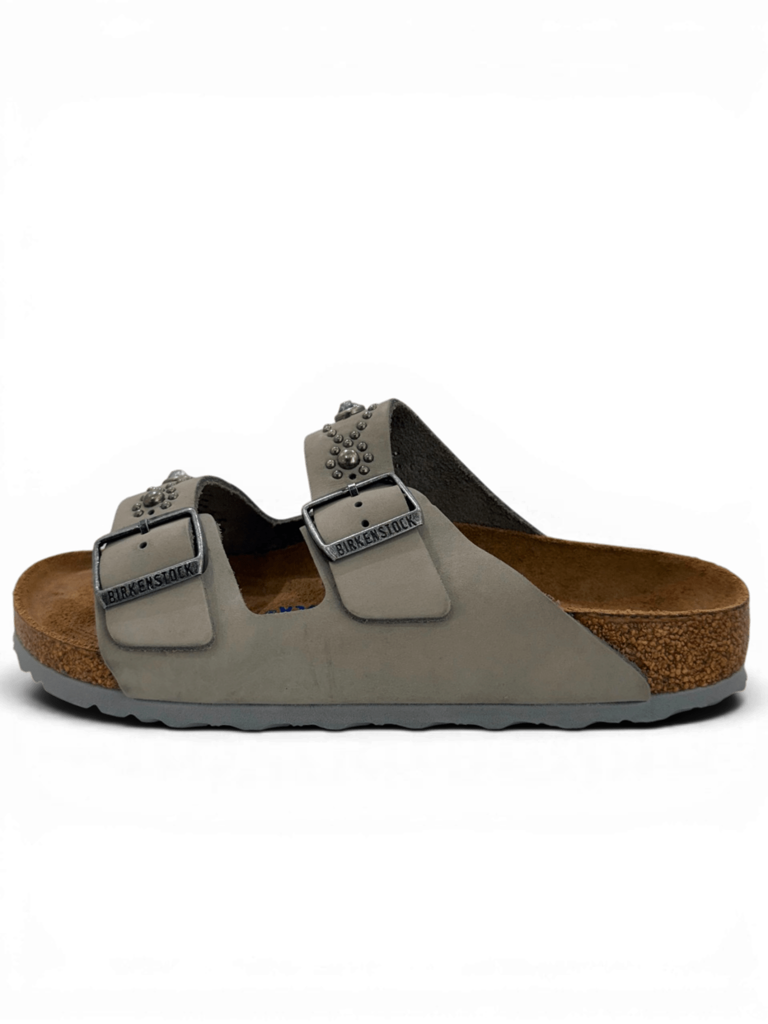 HTC X BIRKENSTOCK ARIZONA SFB NUBUCK STUDS SUEDE DOVE GREY