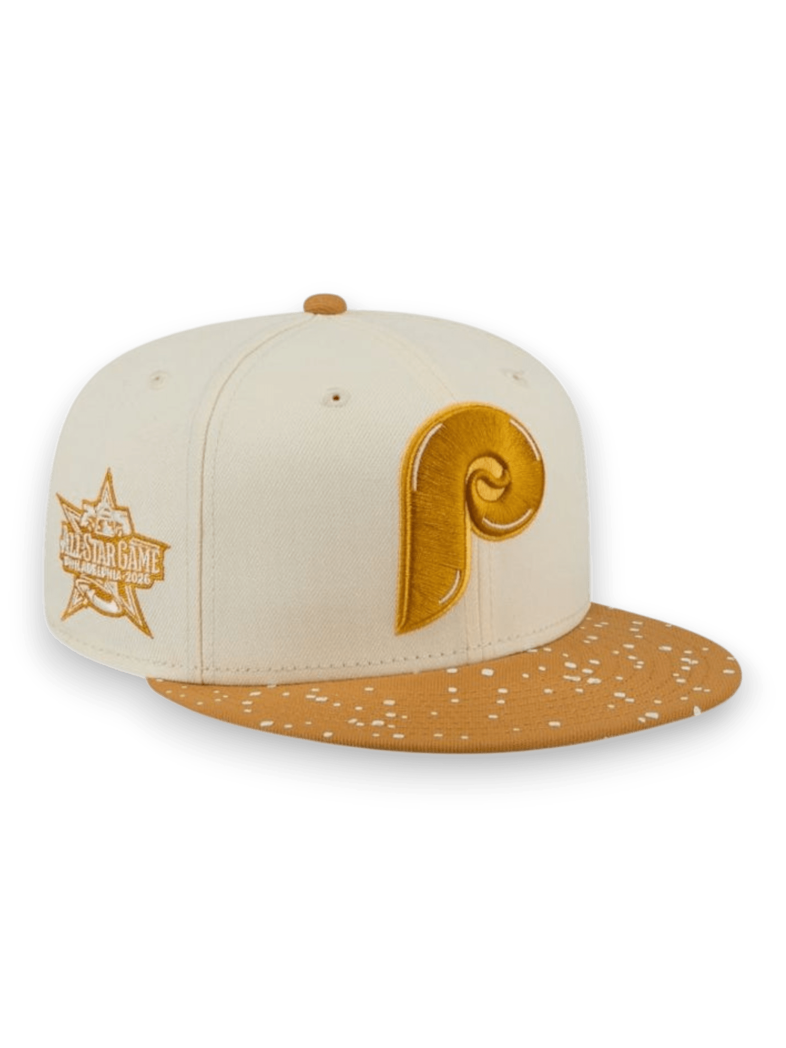 New Era Cap 59Fifty Philadelphia Phillies All Star Games Yellow White Pois 