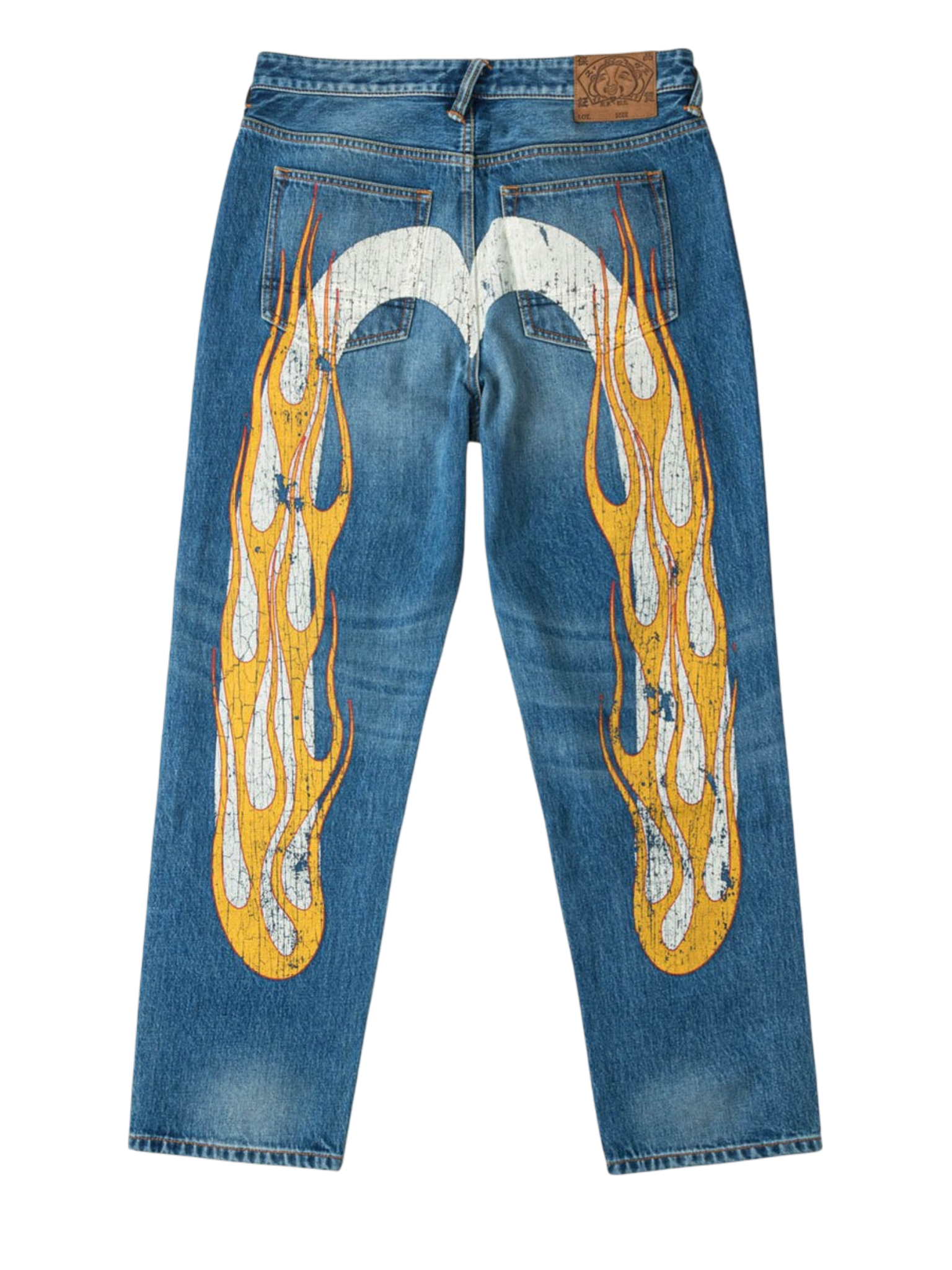 Flaming Daicock Print Regular Fit Jeans