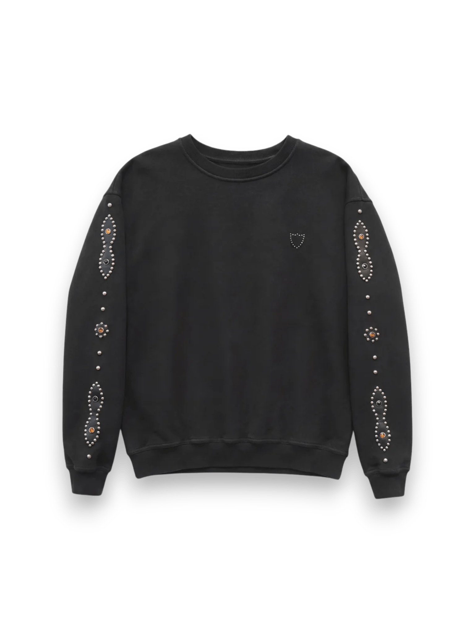 HTC UNISEX MOUSTACHE SWEATER BLACK