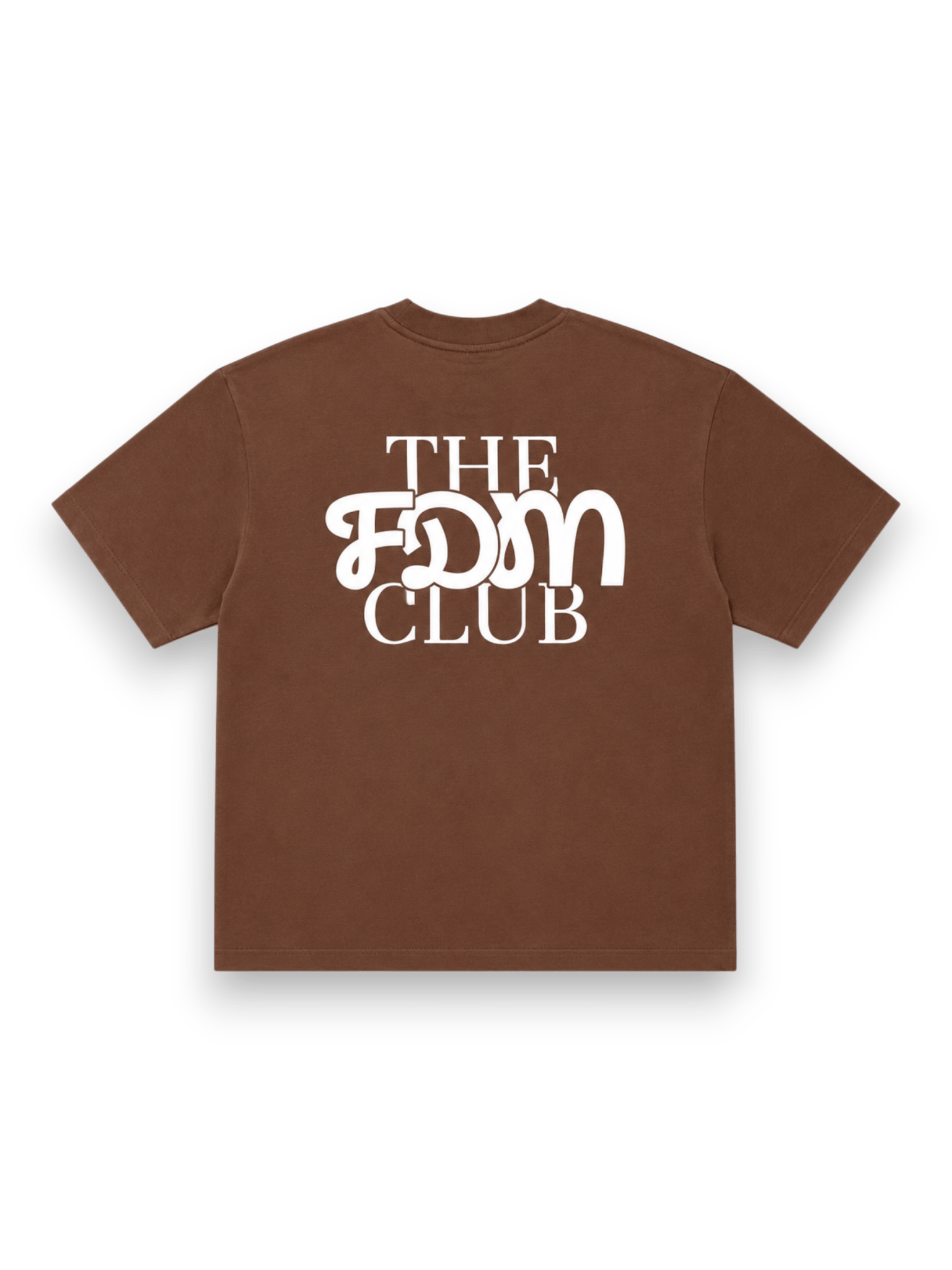 Oblio T-shirt The FDM Club Brown