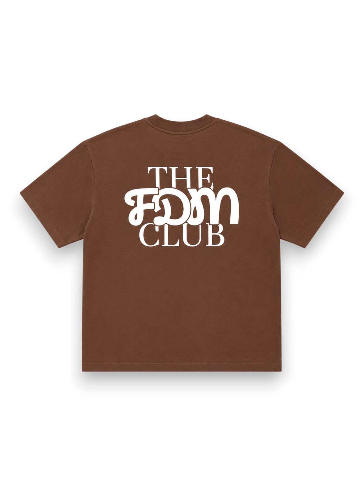 Oblio T-shirt The FDM Club Brown