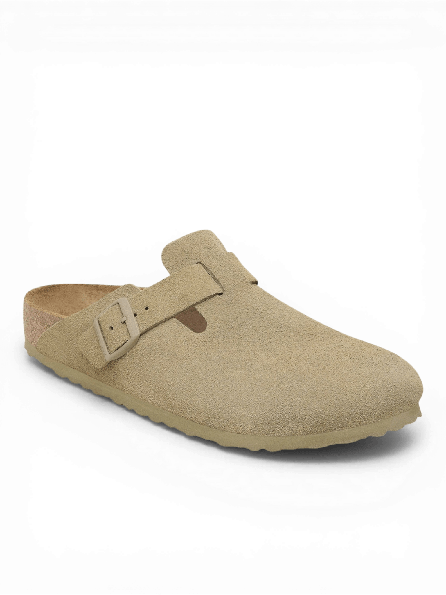 Birkenstock Boston Suede Khaki