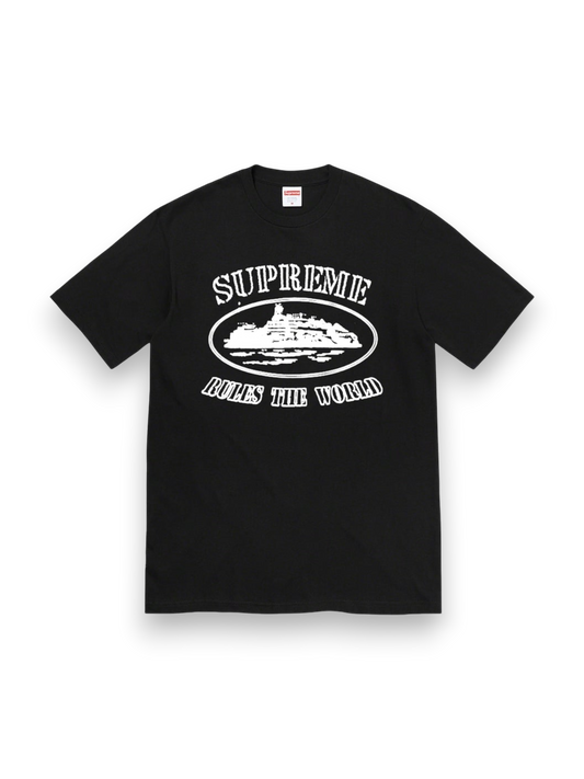 Supreme Corteiz Rules The World Tee Black