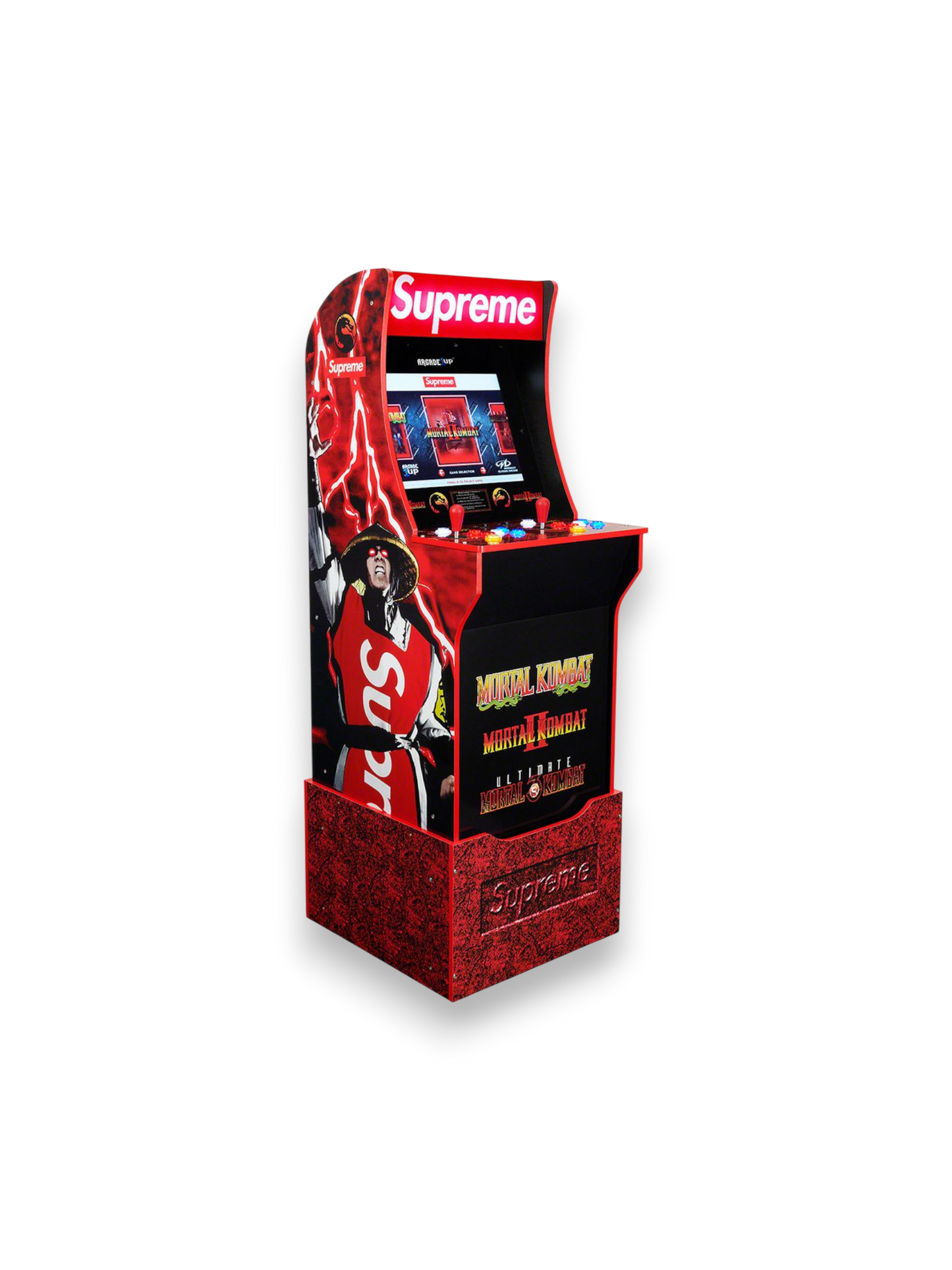 Arcade1UP x Supreme Mortal Kombat Arcade Machine