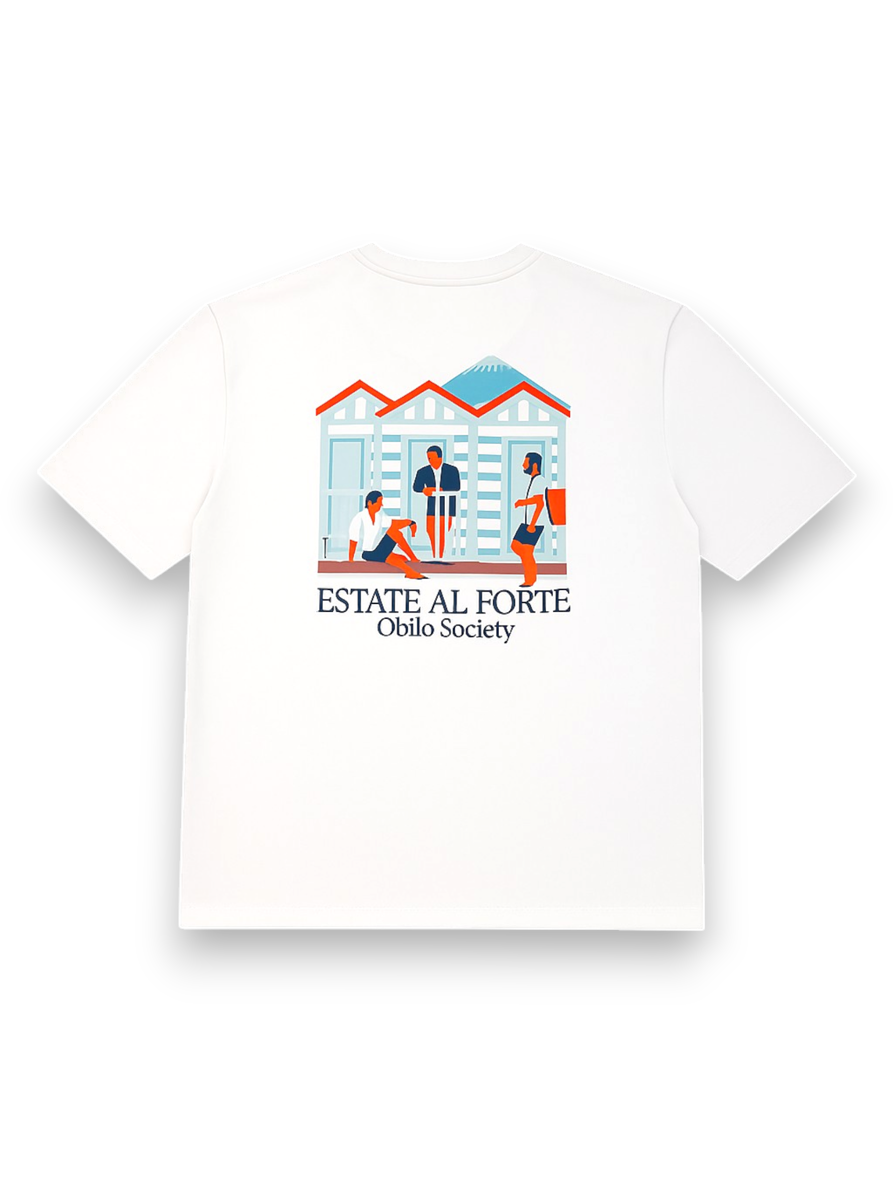 Estate al Forte Cabine T-shirt White