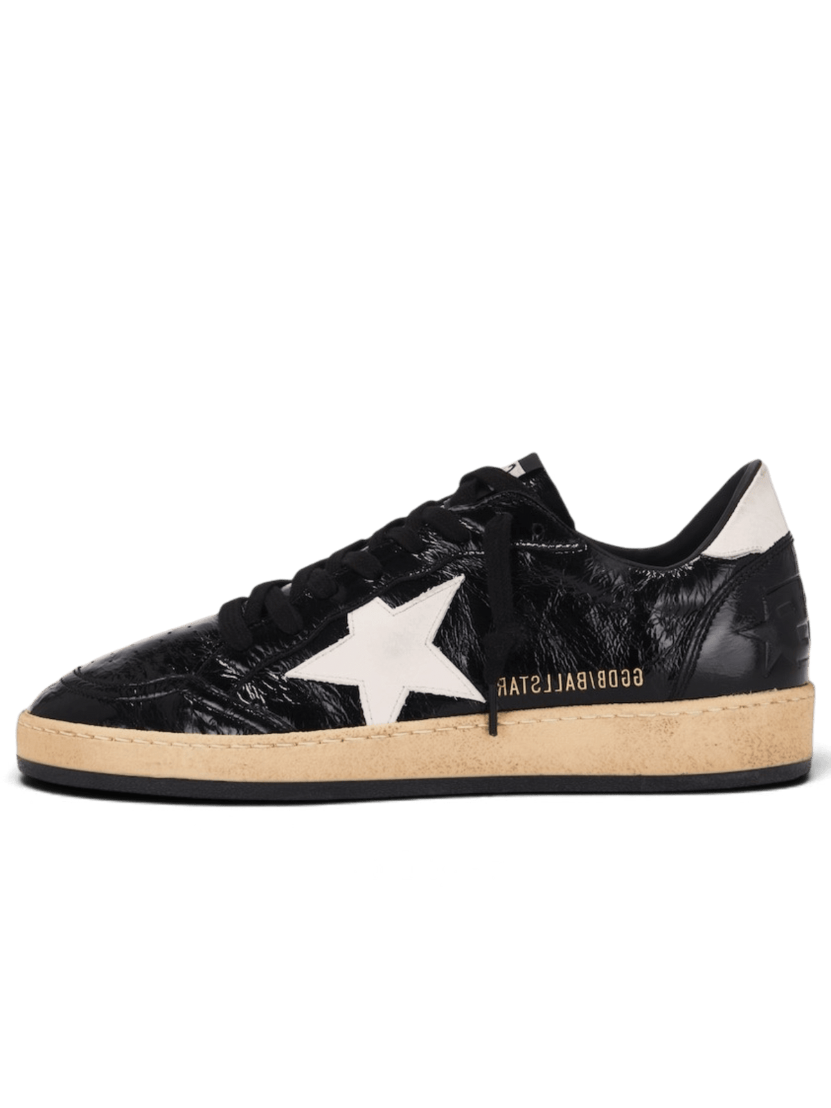Golden Goose Ball Star Sneakers Black Latte