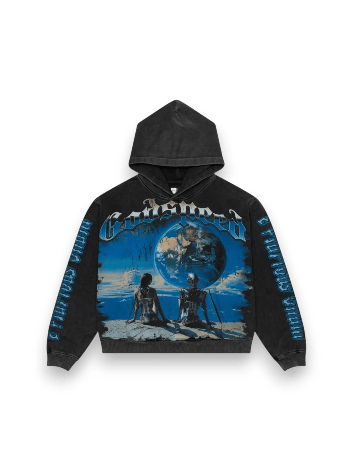 Godspeed Artificial Love Hoodie Washed Black