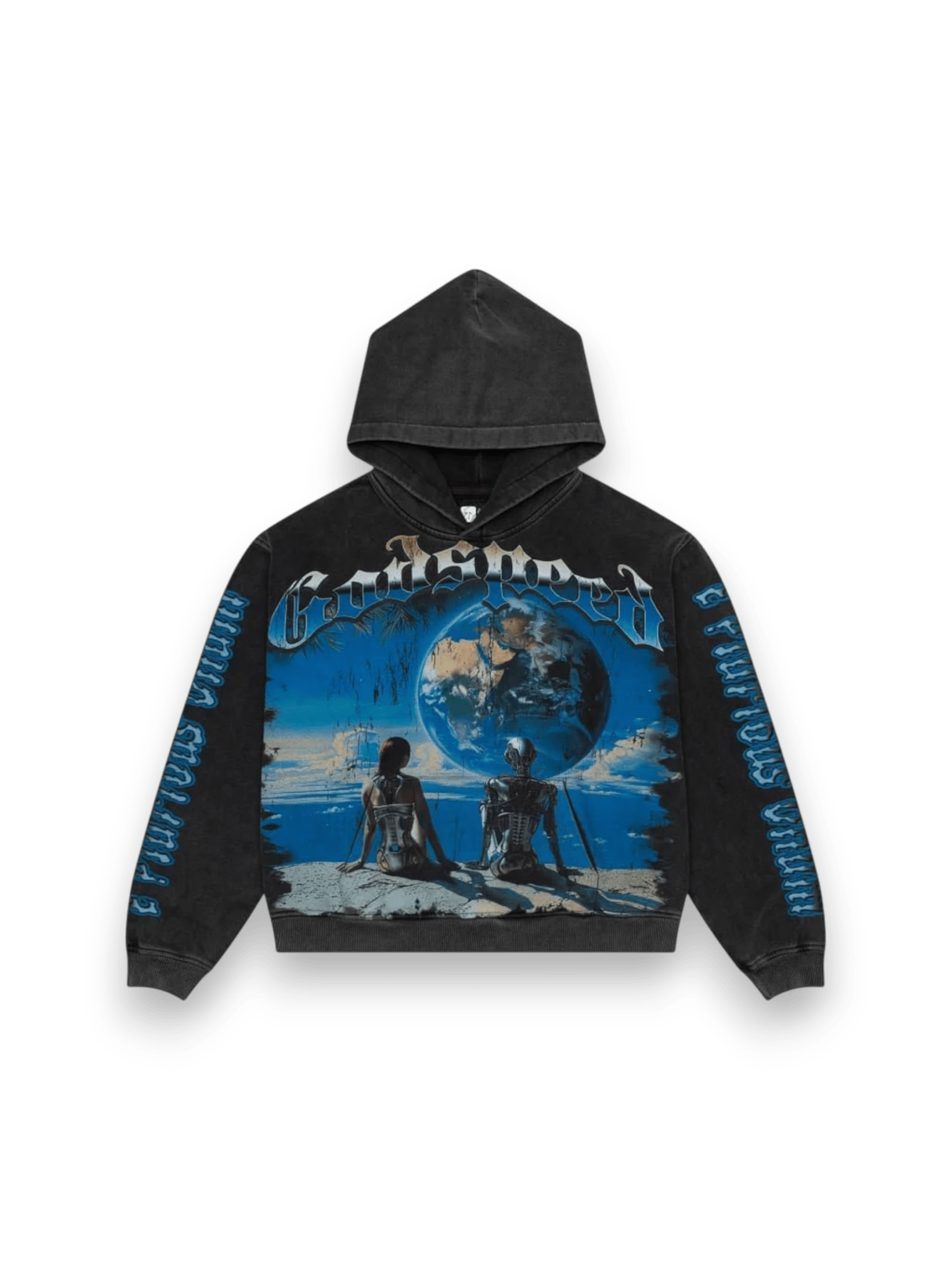 Godspeed Artificial Love Hoodie Washed Black