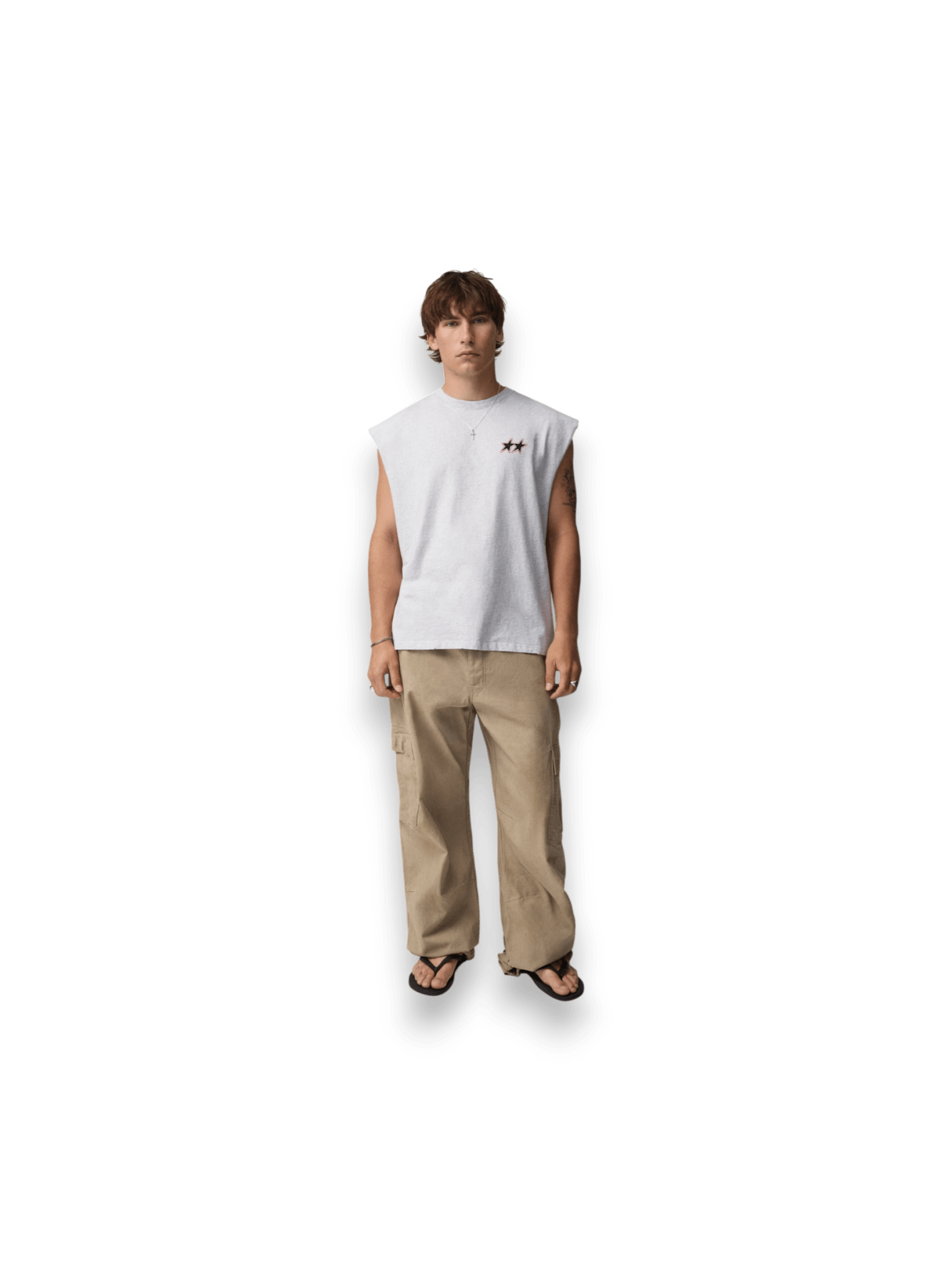 Twojeys Sleeveless Varsity Tee
