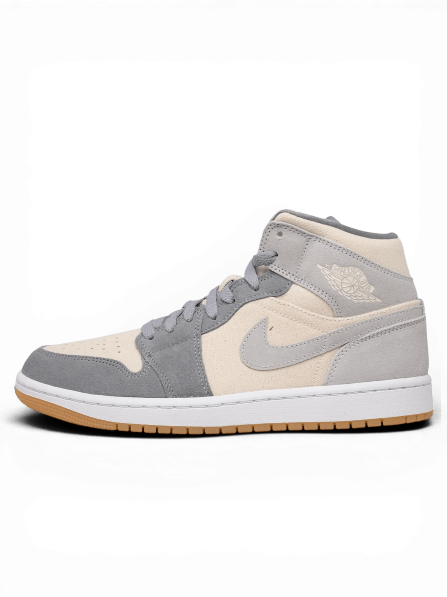 Jordan 1 Mid SE Coconut Milk Particle Grey (GS)