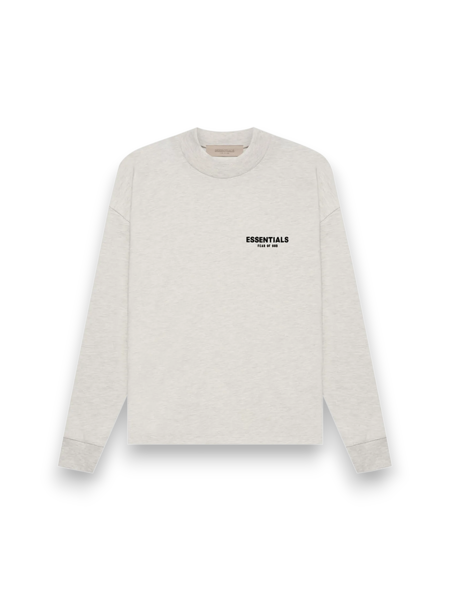 Fear of God Essentials Long Sleeve T-Shirt Light Heather Oatmeal