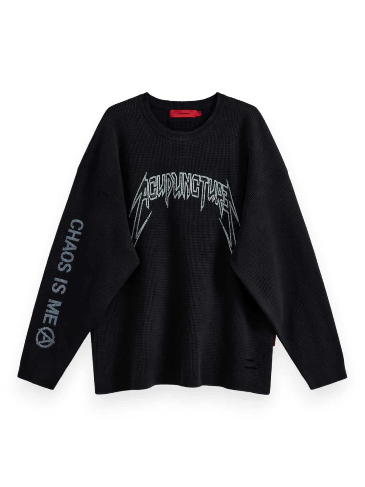 Acupuncture Metal Waffle 2 Washed Black