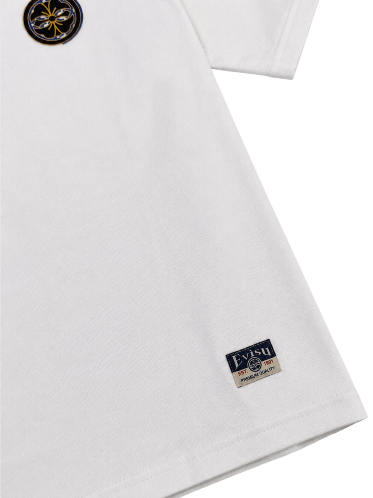 Evisu Wave & Whale Daicock Printed Tee